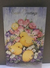 Happy Easter Greeting Card  Friendship, Love ...  Chicks New W Envelope