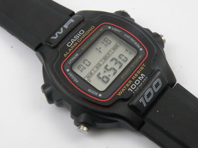 Herren Vintage Casio W-726 Digitaluhr - 100m