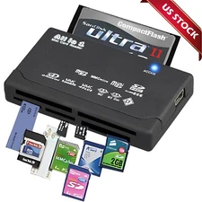 Memory Card Reader Mini 26-IN-1 USB 2.0 High Speed For CF xD SD MS SDHC Lot