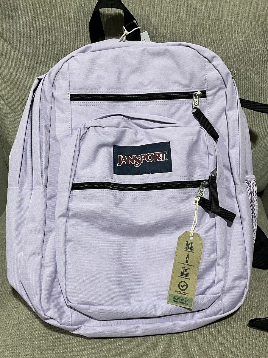 Pastel purple jansport clearance backpack