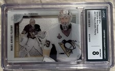 2009-10 Upper Deck SPX Shadow Box Stoppers Marc-Andre Fleury #ST3 CGC 8 NearMint