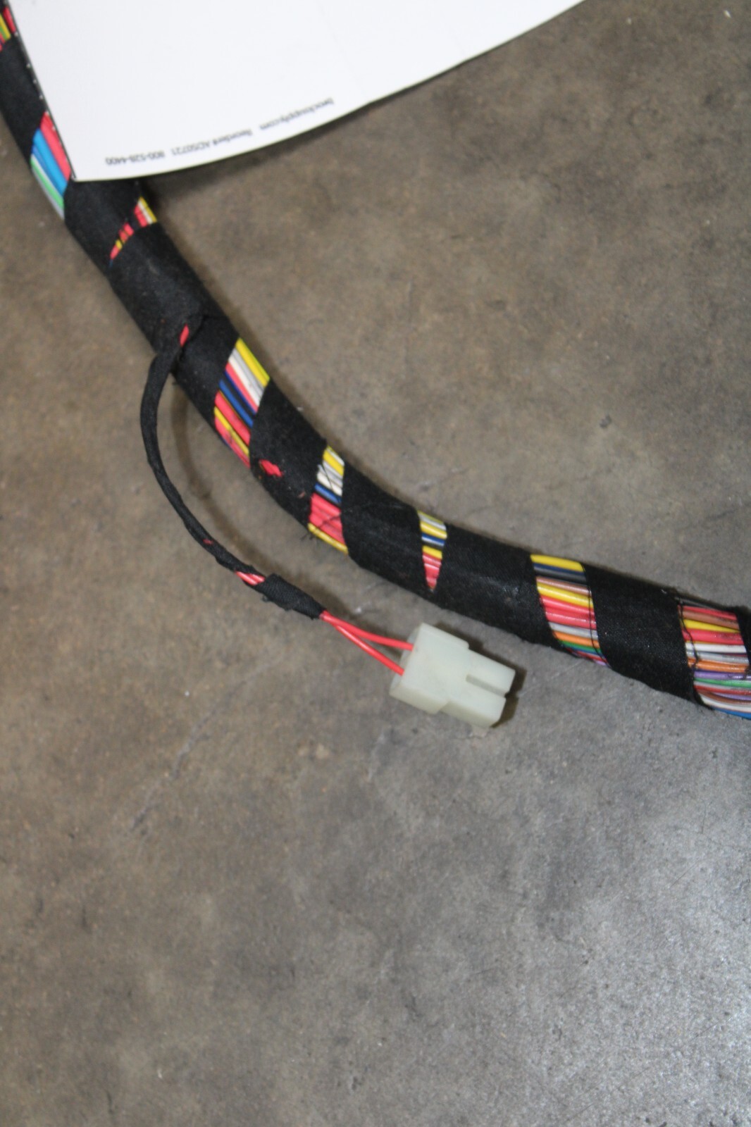 Ferrari 360, Spider, LH, Left, Tunnel Wire Harness, Used, P/N 188898