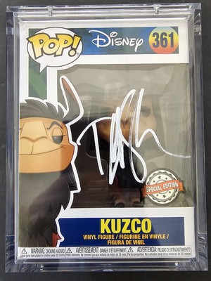 FUNKO POP! SIGNED BY DAVID SPADE KUZCO 361 SPECIAL EDITION JSA AUTHENTICITY +