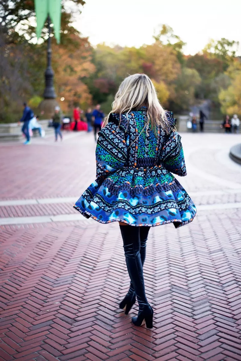 Kenzo sale blue dress
