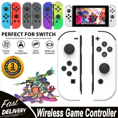 Wireless Bluetooth Left & Right Controller For Nintendo Switch Joy-Con1-Pair