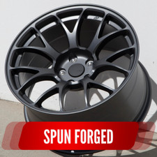 1 Circuit Csf2 18x9.5 5x114.3 25 Matte Gunmetal Spun Forged Wheel Rim Deep