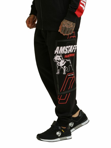 Amstaff Eranco Sweatpants Uomo Pantaloni Tuta TAGLIA S Fino 4XL | eBay