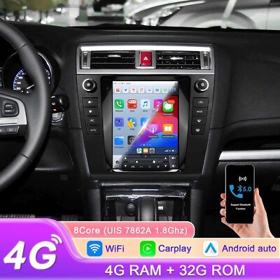 #ad 9.7quot; Android14 Car Radio Stereo Carplay GPS For Subaru Legacy Outback 2015 2018 $229.99