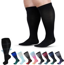 Everstride Compression Socks, Everstride Wide Compression Socks for Wide Calf