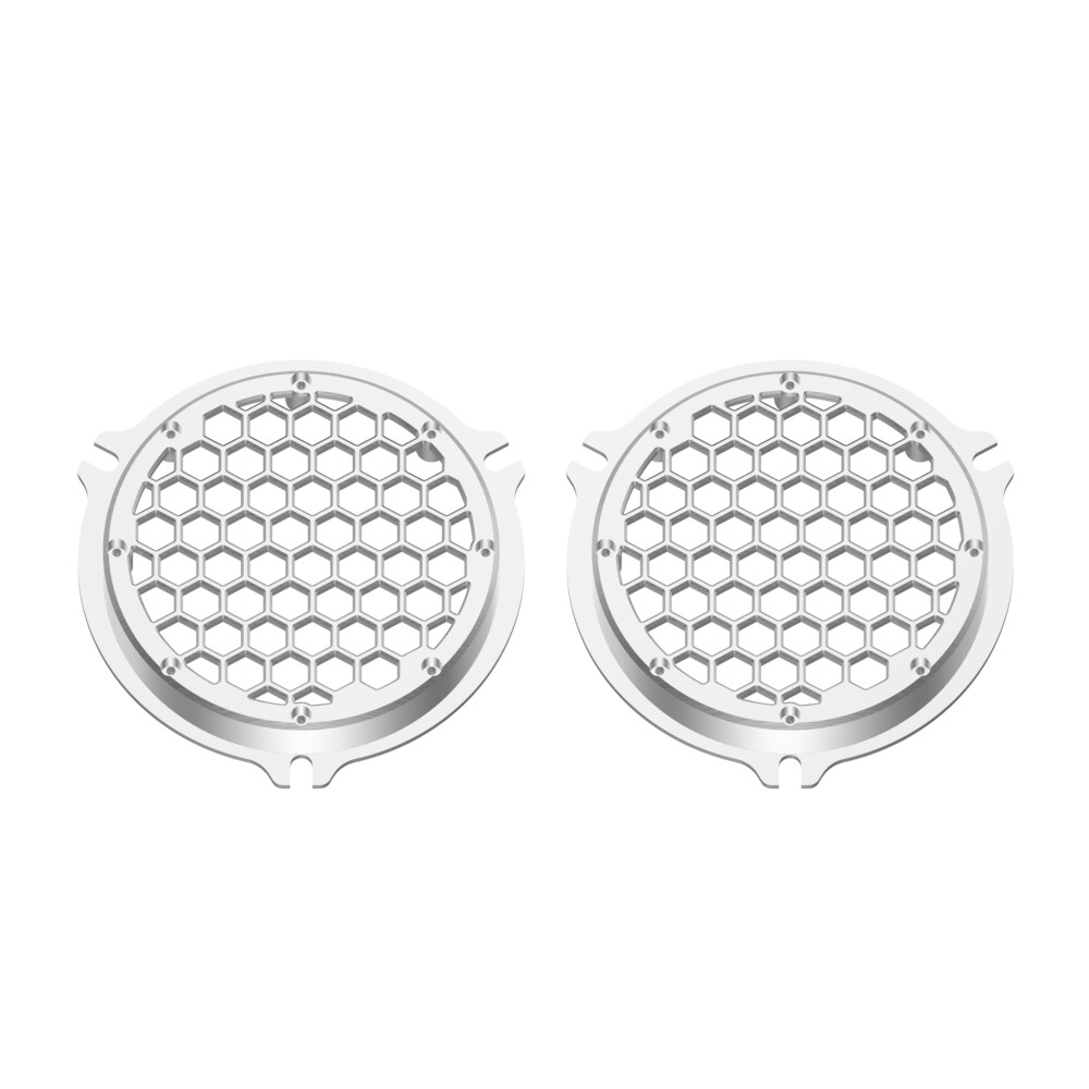Advanblack x XBS Contrast CNC Aluminium HEX Speaker Grills For 14