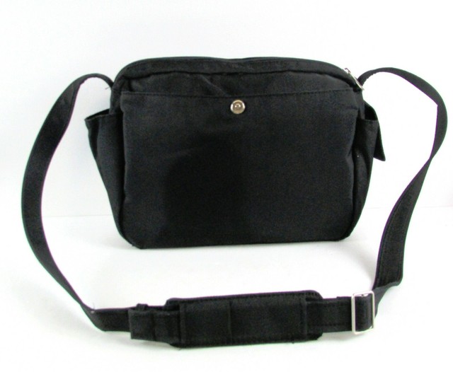 Daymakers Santa Barbara black nylon canvas bag eBay