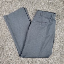 Vintage 70s Levis Action Slacks Mens 38x30 Charcoal Gray Sta-Prest Dress Pants
