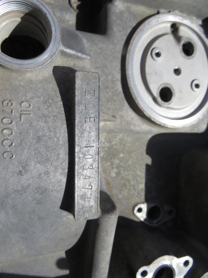 Caja del motor Kawasaki Z1 900 KZ 900 B1 / A4 cárter bloque del motor 1976 K59 Foto 2 de 4