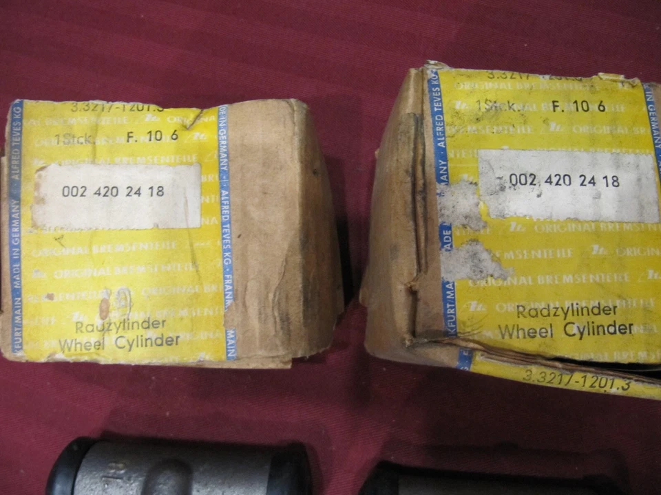 2 NOS Mercedes-Benz 230SL Rear Wheel Cylinders 002 420 24 18 - Image 4 of 4