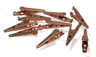 Heat Sink Larger Alligator Clip for Soldering Copper 10 pk 170901