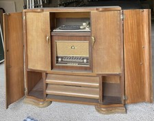 meuble radio et tourne disque vintage