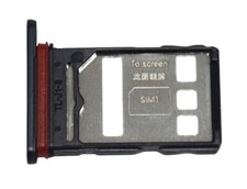 OEM HONOR 60 REPLACEMENT BLACK DUAL SIM CARD HOLDER TRAY