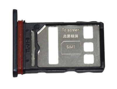 OEM HONOR 60 REPLACEMENT BLACK DUAL SIM CARD HOLDER TRAY
