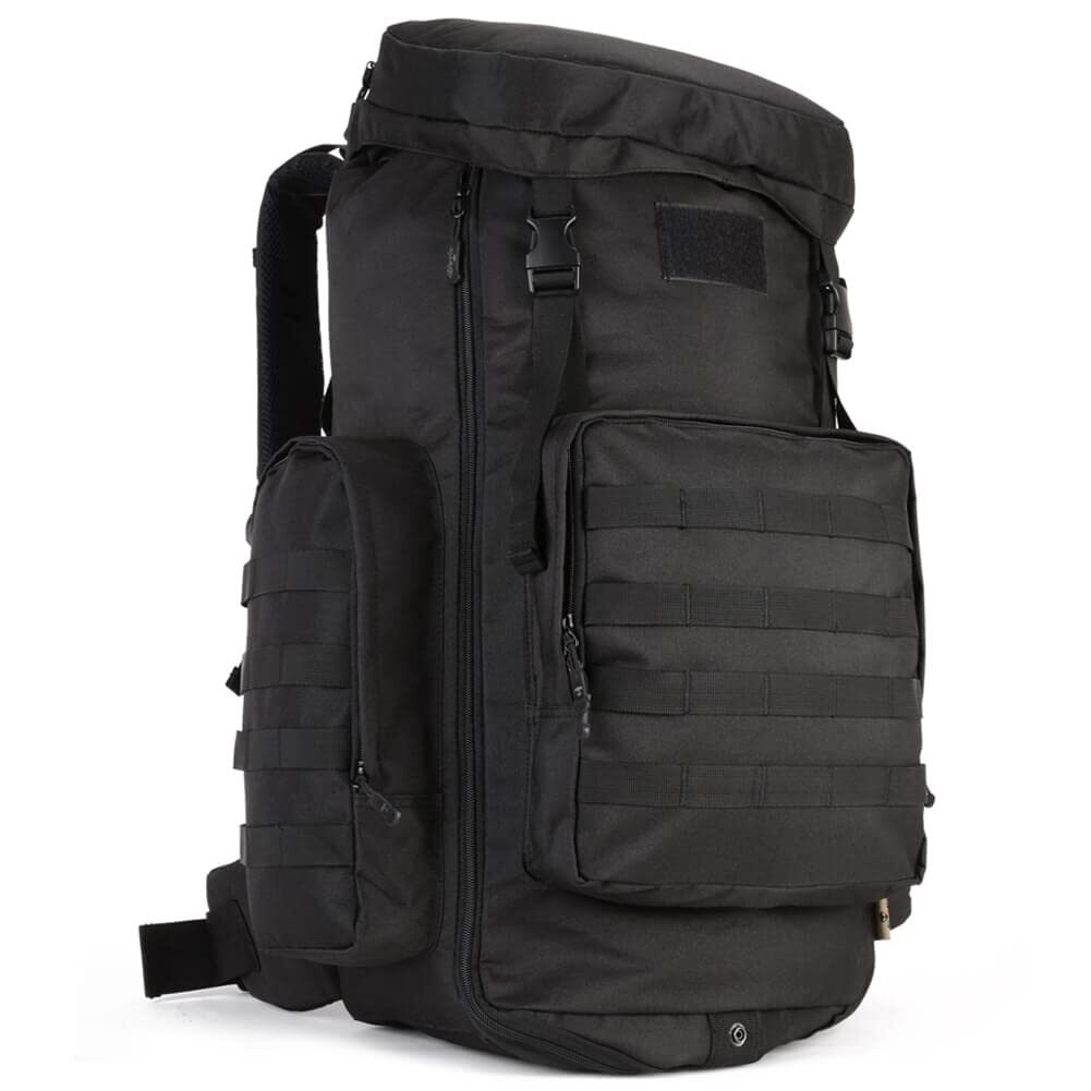 Hiking Backpack 70L Large 85L Tactical Backpack MOLLE Military Trekking Rucks...-image