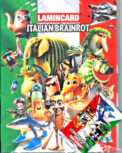 ITALIAN BRAINROT LAMINCARD-HO LAMINCARD DOUBLES, WHAT RIMS? ED. DIRAMIX 2025