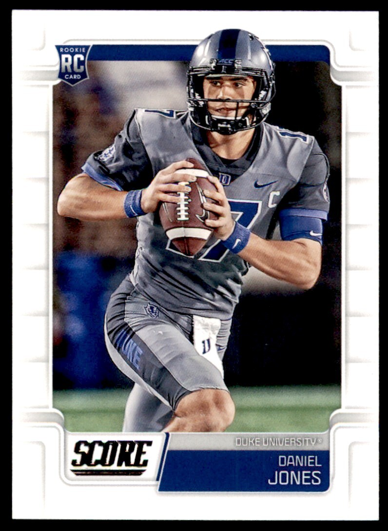 2019 Score Daniel Jones RC Duke Blue Devils #331