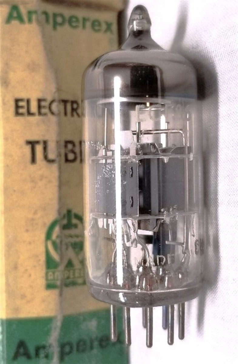 1x ECF86 PHILIPS label, vacuum tube valve röhre, NOS NIB