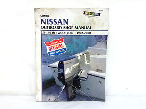 CLYMER NISSAN OUTBOARD MOTOR 2.5-140 HP TWO-STROKE 1992 ...