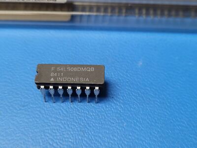 (1 PC) 54LS08DMQB FSC AND Gate, LS Series, 4-Func, 2-Input, TTL, CDIP14