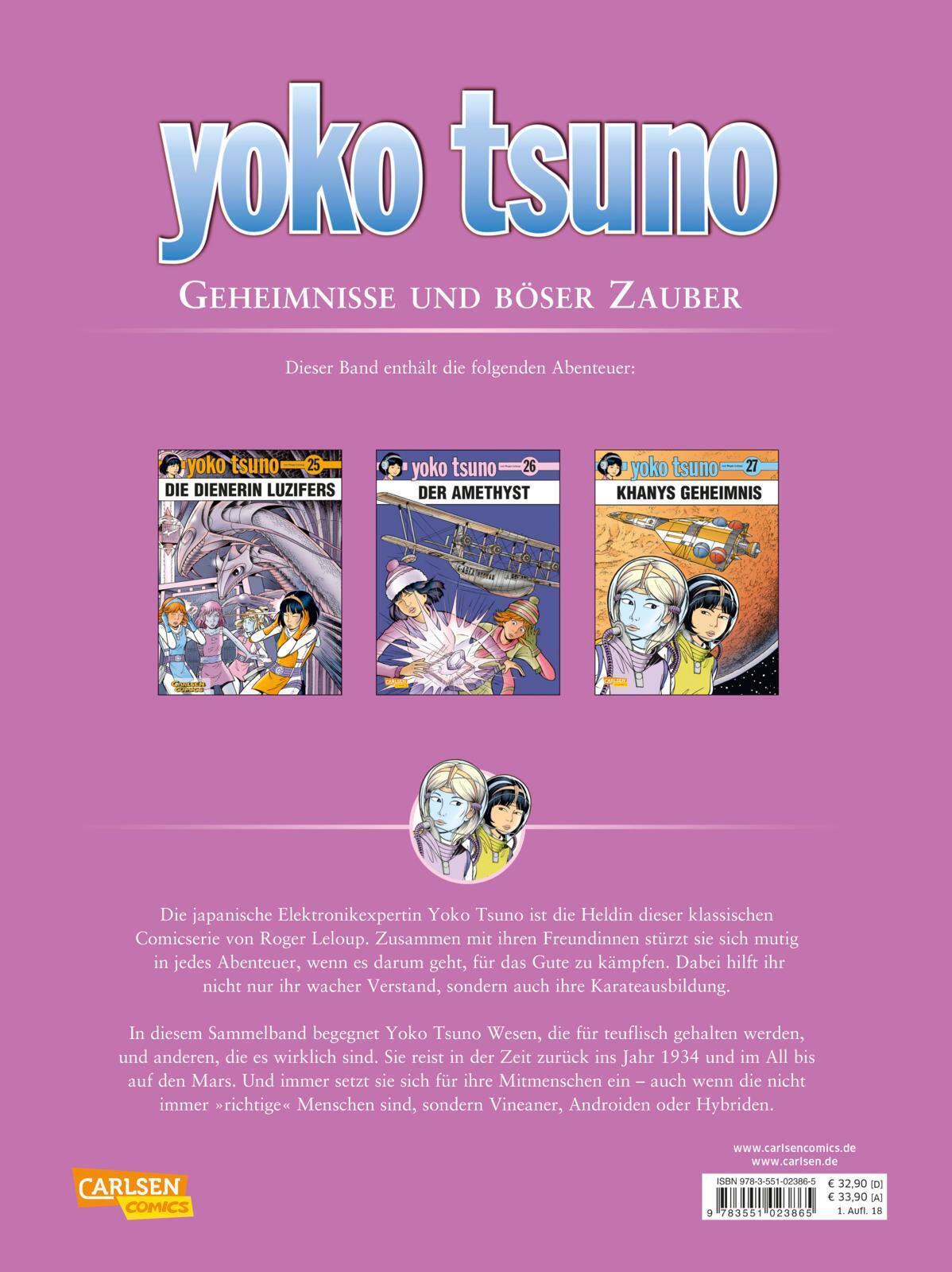 Thumbnail - Yoko Tsuno Sammelband 09. Geheimnisse Und Böser Zauber | Roger Leloup