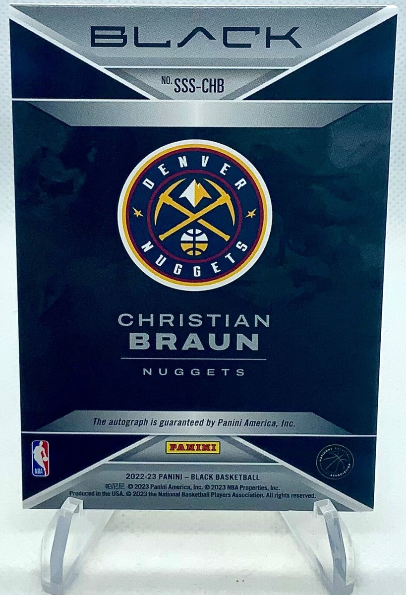 2022-23 Black Basketball Christian Braun Gold Smoke Show 2022-23 Black Basketball Christian Braun Gold Smoke Show