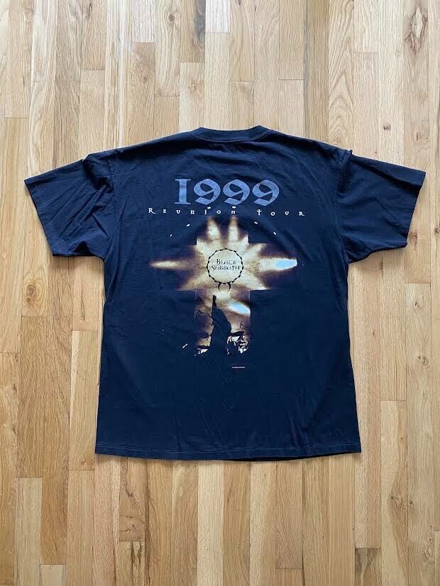 Vintage 90s Black Sabbath 1999 Reunion Tour T-Shirt Rock 90s Vintage 90s Black Sabbath 1999 Reunion Tour T-Shirt Rock 90s