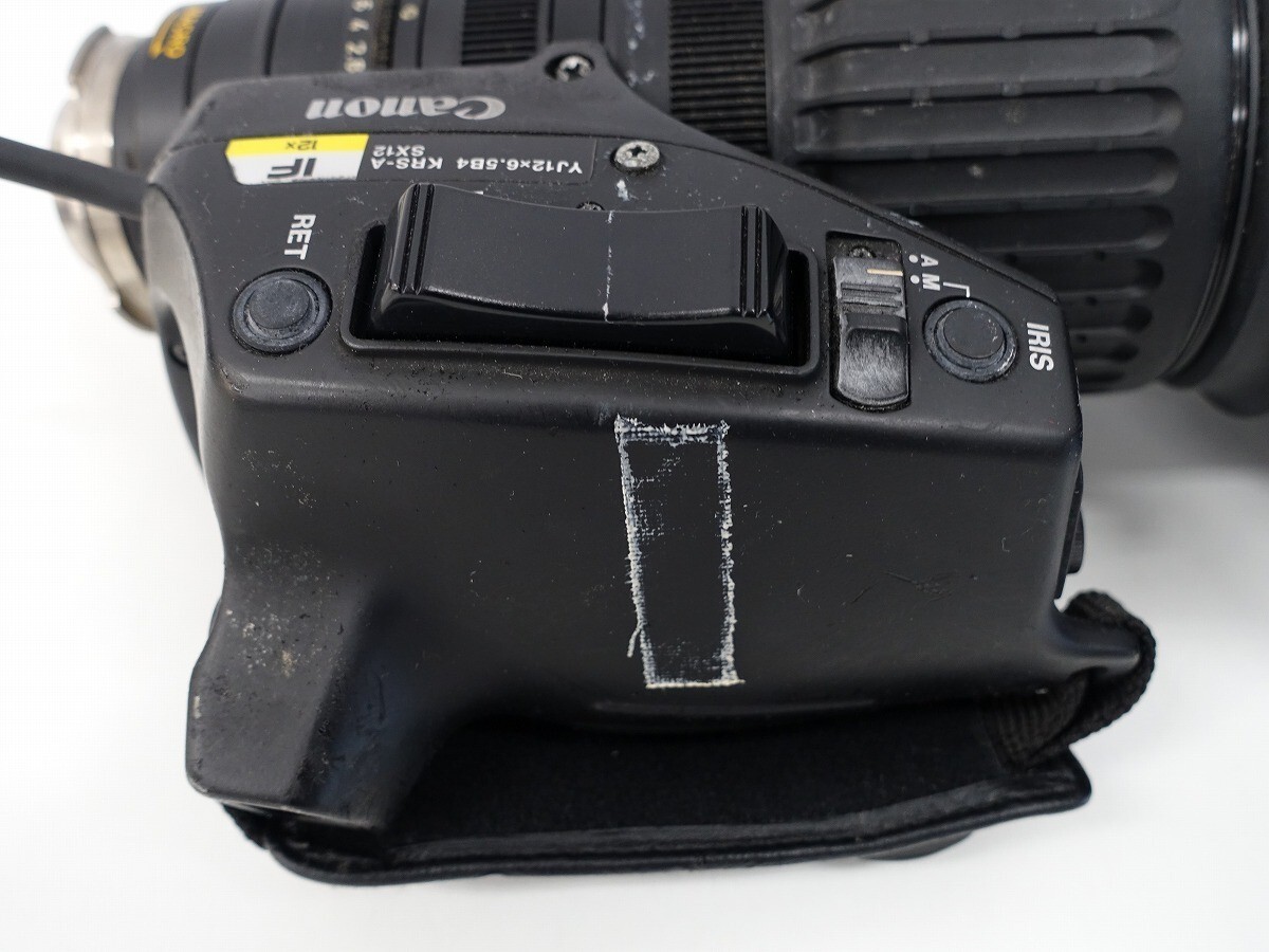 Canon YJ12x6.5B4 KRS-A SX12 IF 12x Short Zoom Lens 2/3in Canon YJ12x6.5B4 KRS-A SX12 IF 12x Short Zoom Lens 2/3in