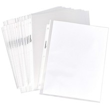 Sheet Protectors for 3 Ring Binder, Non-Glare, Top Loading, Letter Size 8.5 x 11