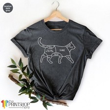 Funny Cat T Shirt Cute Cat TShirt Cat Owner Shirts Gift For Cat Lover Cat Owner