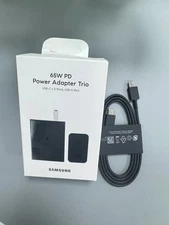 Samsung 65W PD 3.0 Trio Power Adapter EP-T6530 Super Fast Charging Wall Charger