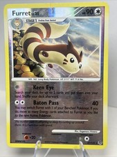 DAMAGED Furret 27/132 Reverse Holo Secret Wonders AUTHENTIC Pokemon Card on eBay
