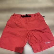 Ben Davis Red Water-Resistant Shorts with Webbing Belt, Mesh Liner, NWT