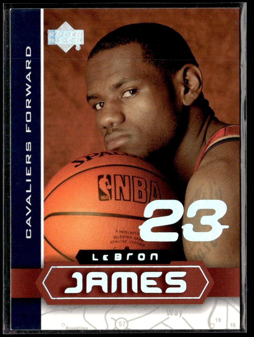 2002-03 UD SuperStars LeBron James LeBron James HS