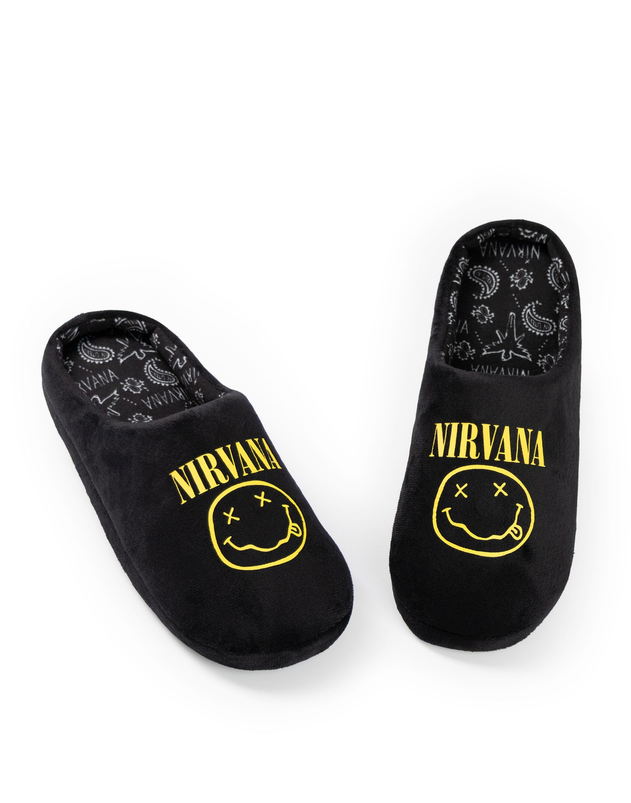 Nirvana Schwarz Logo Pantolette Hausschuhe Unisex Erwachsene 6590₽