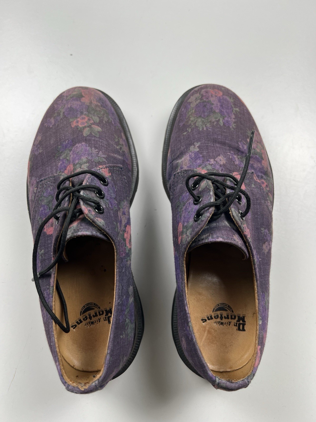 Dr. Martens Floral Size 36 Women Elegant Casual Office Work Shoe hard sole