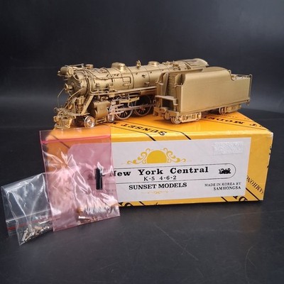 Sunset Models BRASS New York Central NYC K-5 4-6-2 HO Gauge Locomotive TESTED