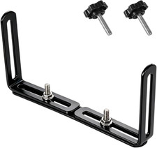 CB Radio Mount Bracket, Heavy Duty Universal CB Mounting Kit with Knobs Adjust