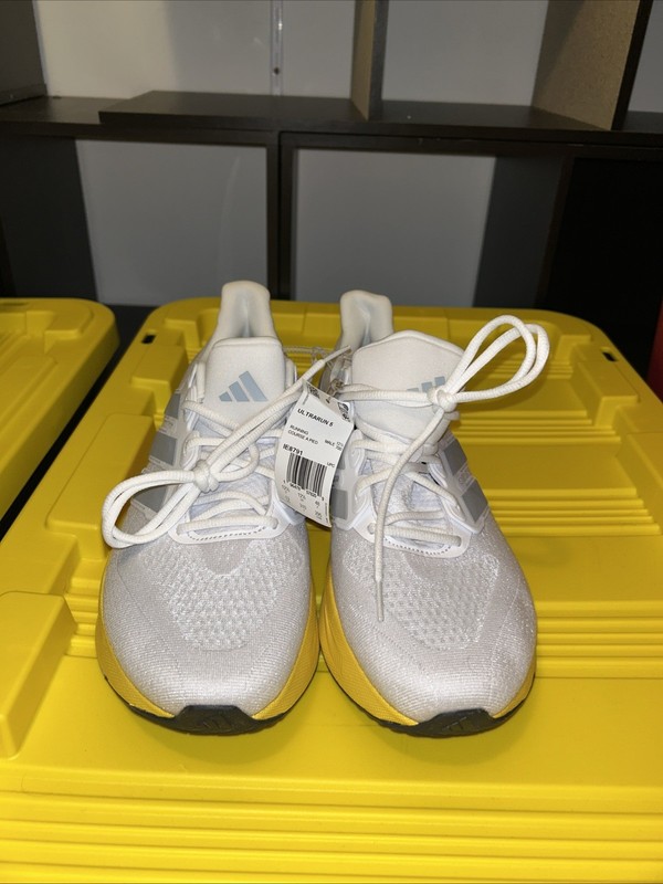 Size 13 - Adidas Ultrarun 5 White Gradient Pink