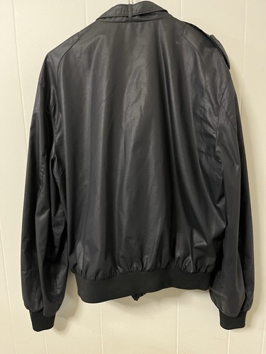 Giacca Vintage Member Only Uomo Nera Taglia 42 Iconic Racer Full Zip Hong Kong - Foto 6 di 6