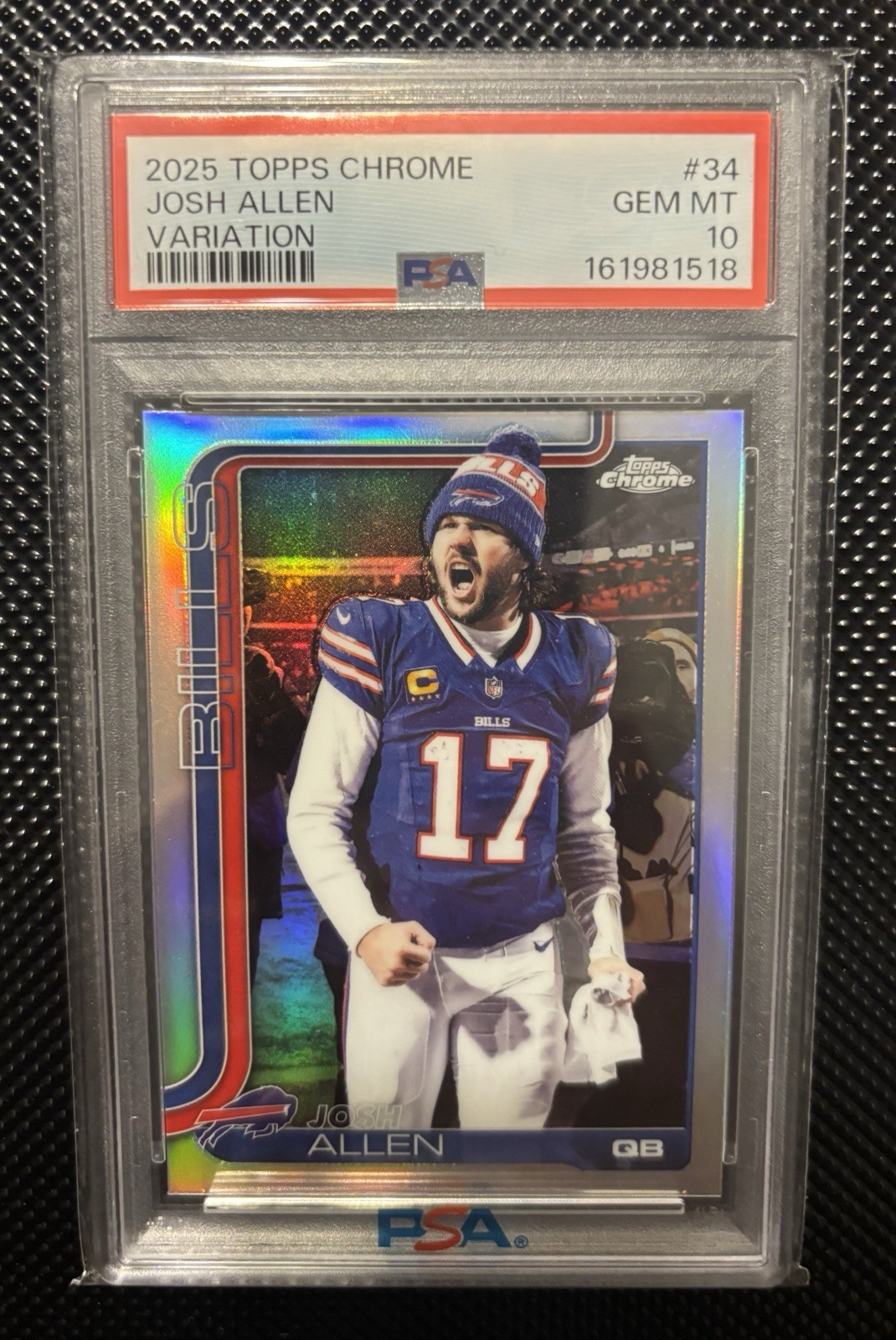 2025 Topps Chrome - Image Variation Josh Allen #34 PSA10