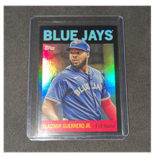 Topps 2025 Archives Holofoil Vladimir Guerrero Jr. #11 Blue Jays Baseball Card