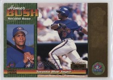 1999 Pacific Omega Gold /299 Homer Bush #243 r5o