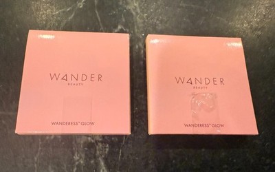 2x WANDER BEAUTY Wanderess Glow Highlighter~ AFTER HOURS Travel Size 0.09 oz NIB