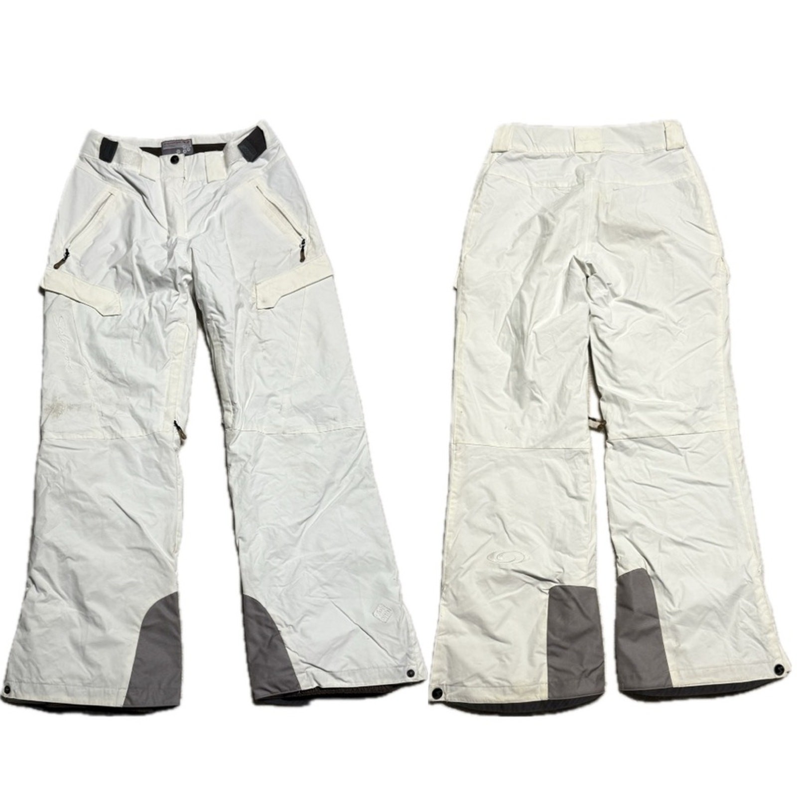 Pantaloni da sci snowboard Salomon vintage donna piccoli