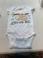 Baby Sloth Onesie 3-6 Months